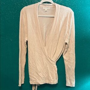 Barefoot Dreams  Cream Wrap Top